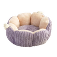 Load image into Gallery viewer, Cactus Blossom Cat Sofa Bed Features Infographic Showing Soft Fabric, Washable Design and Size | GraviPaw