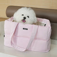 Load image into Gallery viewer, Glossy Padded Pet Carrier Bag | Lightweight Travel Tote for Cats & Small Dogs