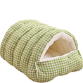 Load image into Gallery viewer, Winter Cozy 2-in-1 Pet Cave Bed with Removable Cushion – Warm Cat & Small Dog Nest