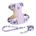 Load image into Gallery viewer, Dog Summer Fruit Breathable Harness & Leash Set (BlueBerry Purple)