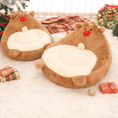 Load image into Gallery viewer, Christmas Reindeer Pet Bed – Cozy Holiday Pet Gift