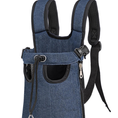 Load image into Gallery viewer, Front Chest Pet Carrier Backpack – Legs Out Travel Bag for Small Dogs & Cats