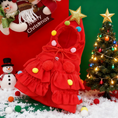 Load image into Gallery viewer, Christmas Tree Pet Cloak with Hood