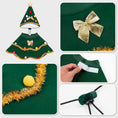Load image into Gallery viewer, Christmas Tree Pet Costume – Cute Holiday Outfit for Dogs & Cats | Festive Christmas Pet Clothes (S–L)