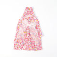 Load image into Gallery viewer, Layered Ruffle Floral Pet Dress – Rabbits, Cats & Small Dog Clothing