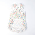 Load image into Gallery viewer, Floral Ruffle Pet Dress with Harness Ring – For Cats, Rabbits & Small Dogs