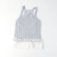 Load image into Gallery viewer, Blue Knit Lace Pet Dress – Cute Outfit for Rabbits, Cats & Small Dogs