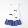 Load image into Gallery viewer, Stylish Plaid Bow Pet Dress – Cute Outfit for Small Dogs, Cats & Rabbits
