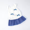 Load image into Gallery viewer, Stylish Plaid Bow Pet Dress – Cute Outfit for Small Dogs, Cats & Rabbits