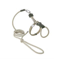 Load image into Gallery viewer, Pink lightweight adjustable cat harness and matching soft rope leash flat lay on white background