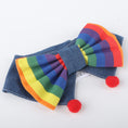 Load image into Gallery viewer, Rainbow dog collar side view