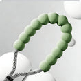 Load image into Gallery viewer, Close-up of soft foam beaded comfortable grip handle on dog leash