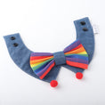Load image into Gallery viewer, Rainbow bandana collar style A unique pattern