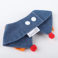 Load image into Gallery viewer, Cat rainbow bow tie collar close up