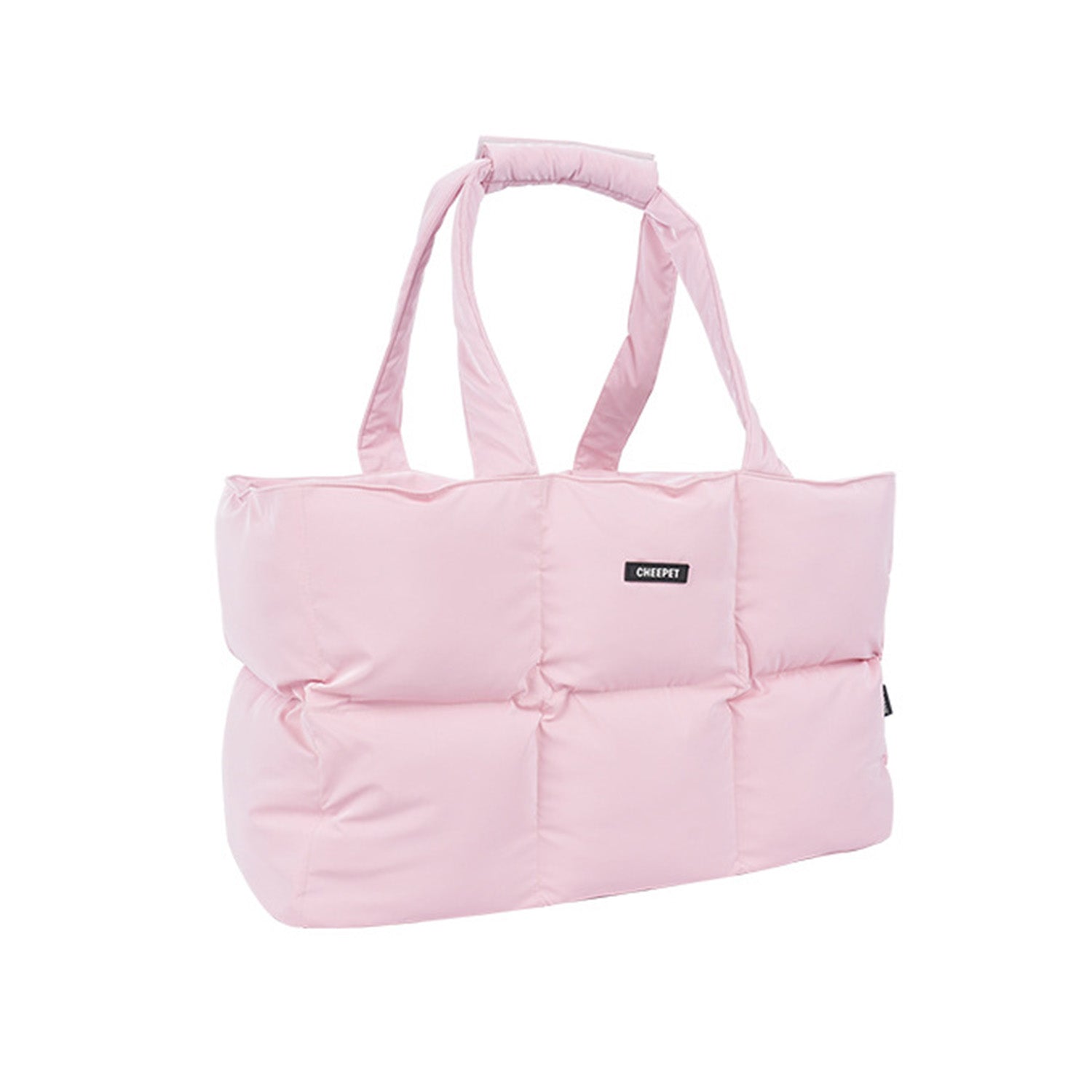 Glossy Padded Pet Carrier Bag | Lightweight Travel Tote for Cats & Small Dogs