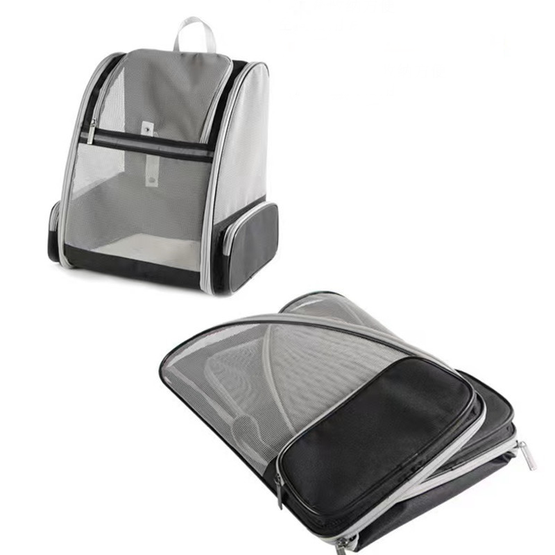 Breathable Pet Backpack Carrier for Cats and Small Dogs – Lightweight Travel Carrier with Mesh Ventilation