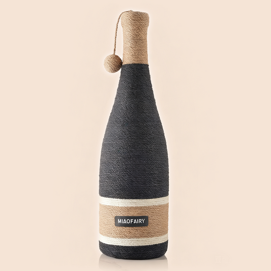Wine Bottle Cat Scratcher