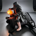 Load image into Gallery viewer, Headless Horseman Rider Pet Costume
