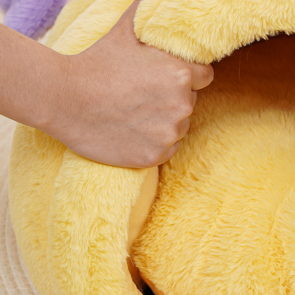 Pumpkin Cozy Cat Cave Bed – Soft Plush Hideaway for Cats