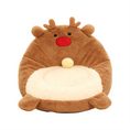 Load image into Gallery viewer, Christmas Reindeer Pet Bed – Cozy Holiday Pet Gift
