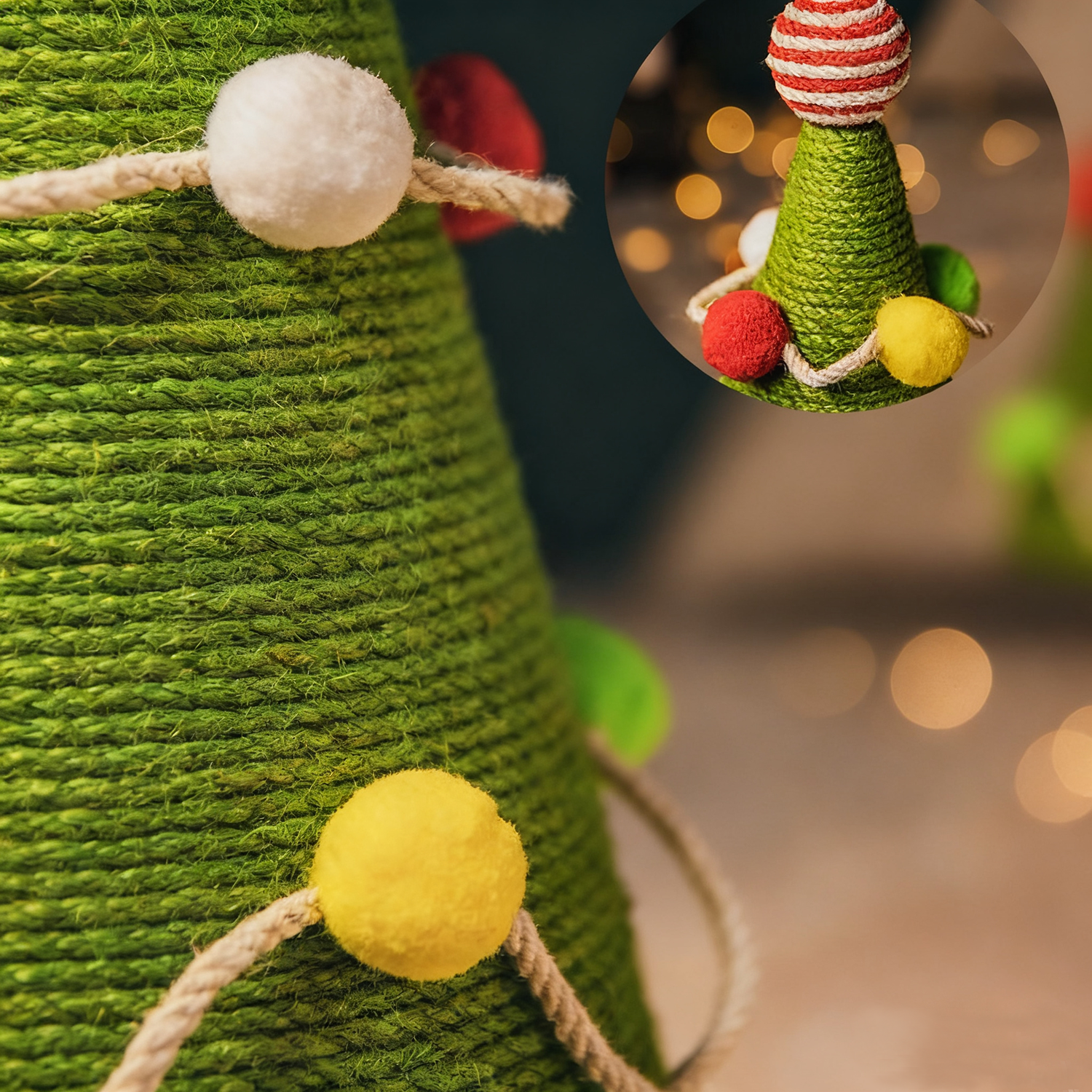 Christmas Tree Cat Scratching Post