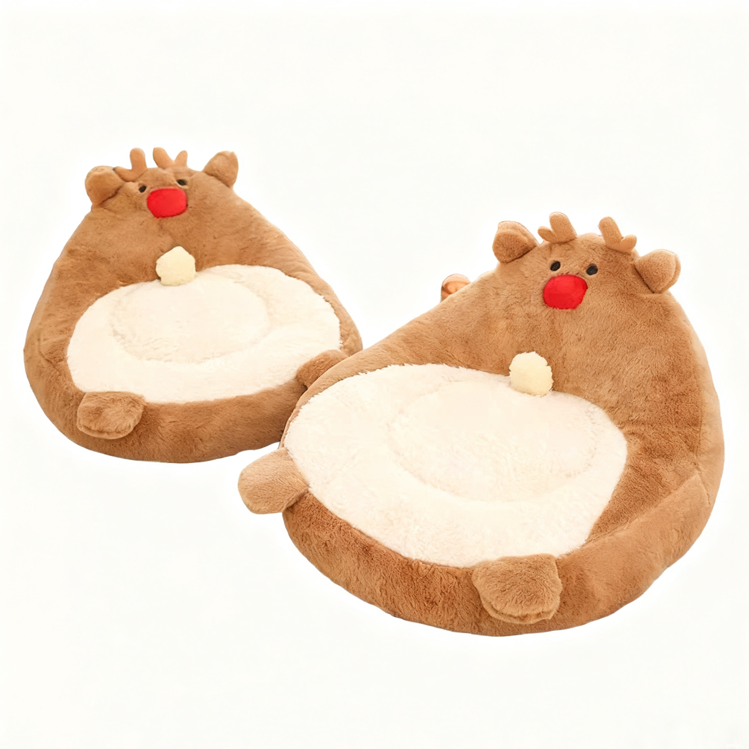 Christmas Reindeer Pet Bed – Cozy Holiday Pet Gift