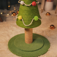 Load image into Gallery viewer, Christmas Tree Cat Scratching Post
