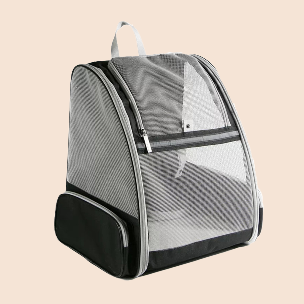 Breathable Pet Backpack Carrier for Cats and Small Dogs – Lightweight Travel Carrier with Mesh Ventilation