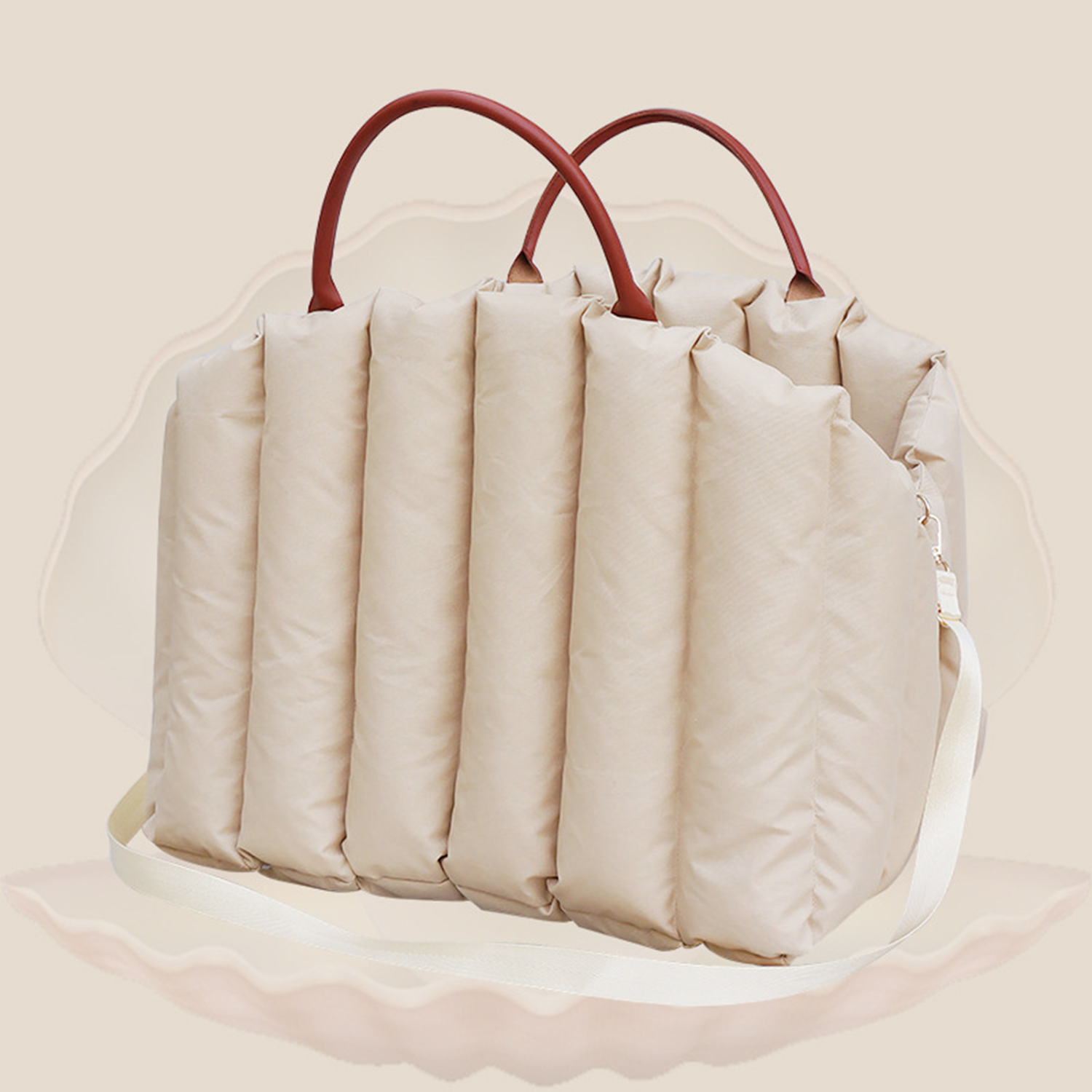 2-in-1 Foldable Pet Bed Carrier – Oxford Fabric Travel Nest for Cats & Small Dogs