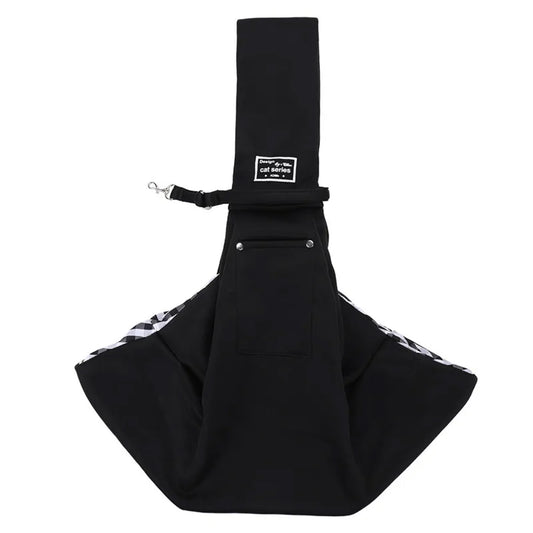 Denim Blue Hands-Free Pet Sling Carrier Open Product View | GraviPaw