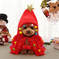 Load image into Gallery viewer, Christmas Tree Pet Cloak with Hood

