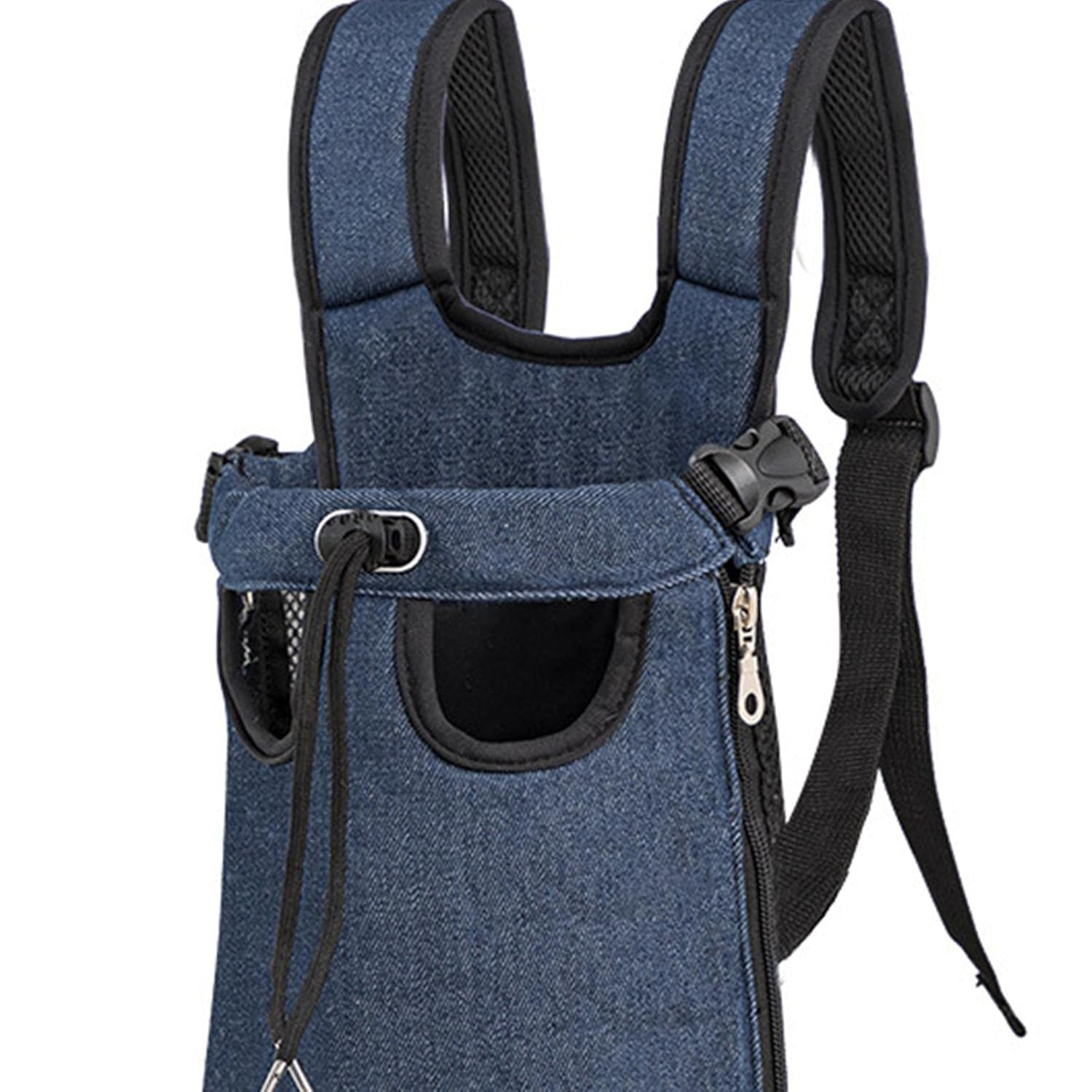 Front Chest Pet Carrier Backpack – Legs Out Travel Bag for Small Dogs & Cats