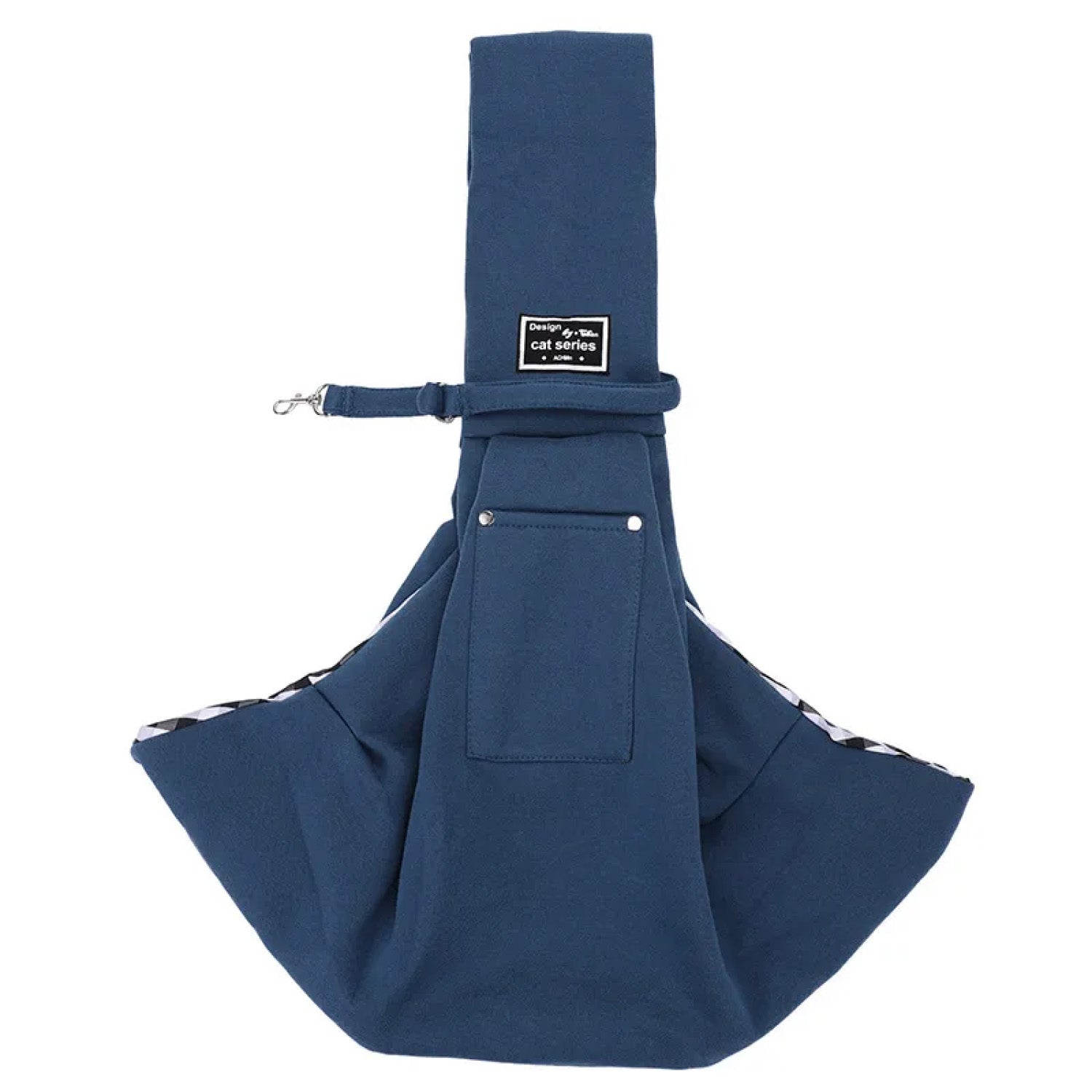 Hands-Free Pet Sling Carrier with Pocket | Soft Shoulder Bag for Small Dogs & Cats