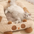 Load image into Gallery viewer, Panda Pet Sleeping Bed with Raised Edges
