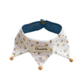 Load image into Gallery viewer, Floral reversible pet bandana collar on white background for small to medium dogs and cats
