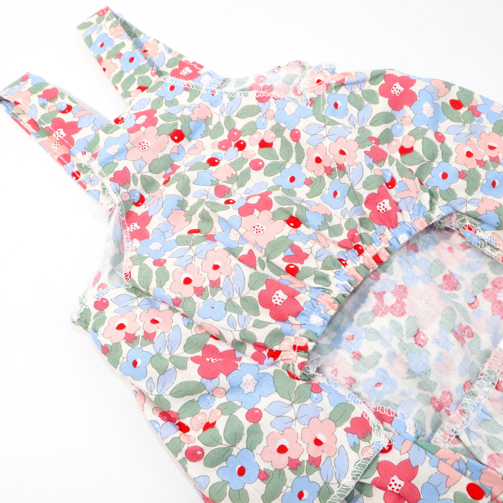 Layered Ruffle Floral Pet Dress – Rabbits, Cats & Small Dog Clothing
