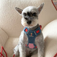 Load image into Gallery viewer, dogs wearing adjustable harness and leash set for small medium and large dogs
