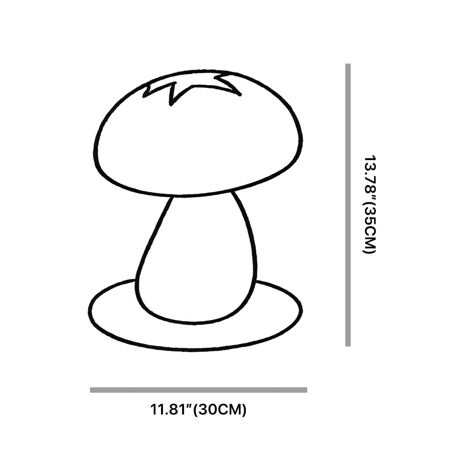 Mushroom Cat Scratching Post – Cute and Durable Cat Claw Toy